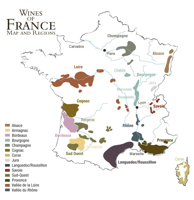 法國葡萄酒產區